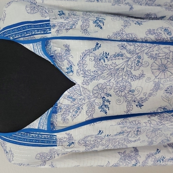POINT SUR BOHO BLOUSE. SIZE MEDIUM - Picture 4 of 8